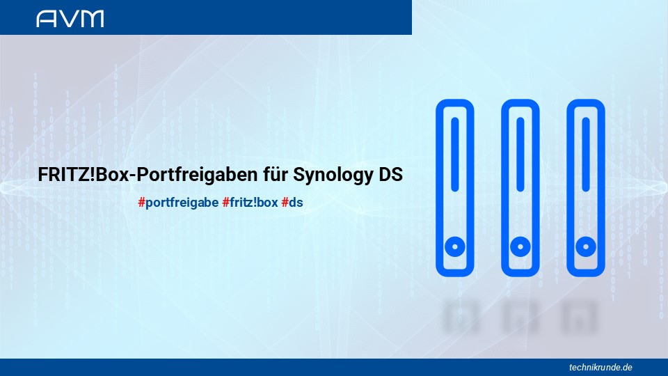 fritz!box-portfreigaben für Synology DS