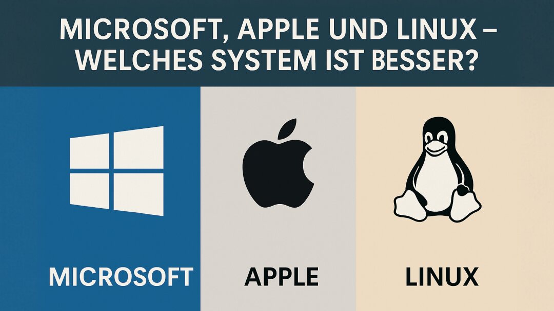 Microsoft, Apple & co – welches Betriebssystem?